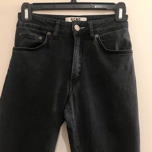 Black stretch Acne Jeans